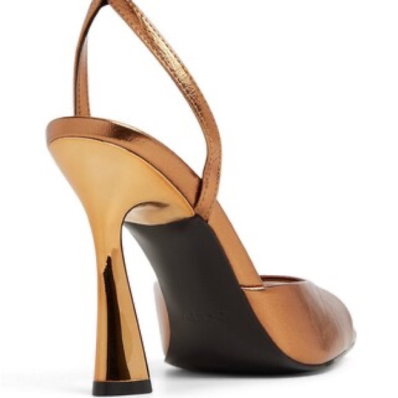 ALDO Women's Gold Sandals - Picture 8 of 11
